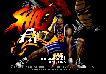 Shaq-Fu (USA, Europe) screen shot title